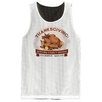 Thanksgiving Family Drama Funny Mesh Reversible Basketball Jersey Tank