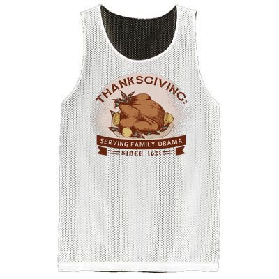 Thanksgiving Family Drama Funny Mesh Reversible Basketball Jersey Tank