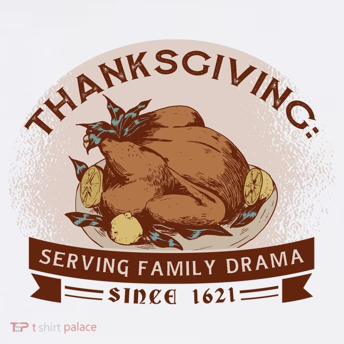 Thanksgiving Family Drama Funny Trucker Hat
