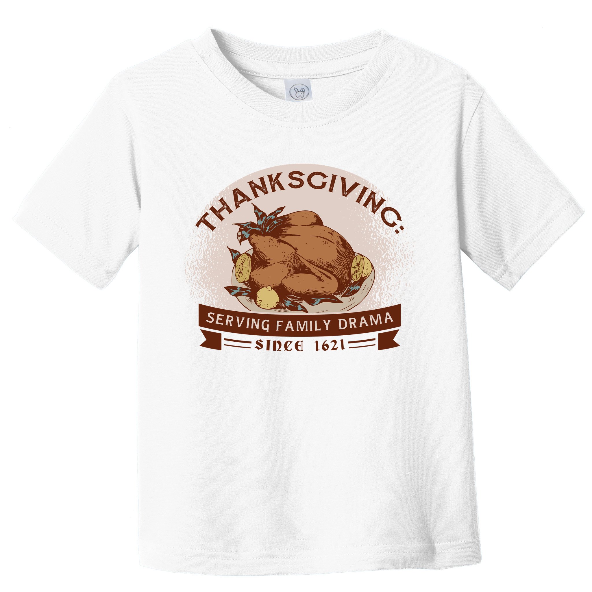 Thanksgiving Family Drama Funny Toddler T-Shirt