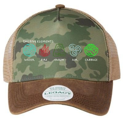 The Five Elements Avatar Legacy Tie Dye Trucker Hat