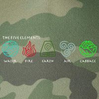 The Five Elements Avatar Legacy Tie Dye Trucker Hat