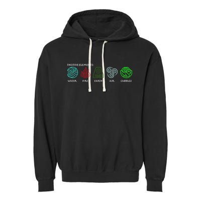 The Five Elements Avatar Garment-Dyed Fleece Hoodie
