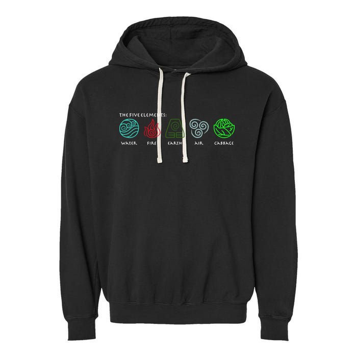 The Five Elements Avatar Garment-Dyed Fleece Hoodie