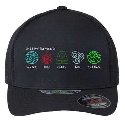 The Five Elements Avatar Flexfit Unipanel Trucker Cap