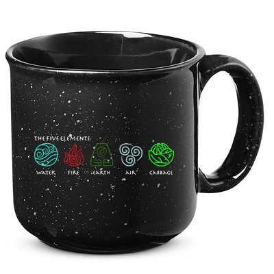 The Five Elements Avatar 15oz Campfire Ceramic Mug