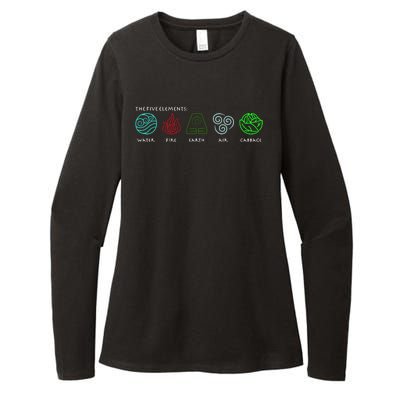 The Five Elements Avatar Womens CVC Long Sleeve Shirt