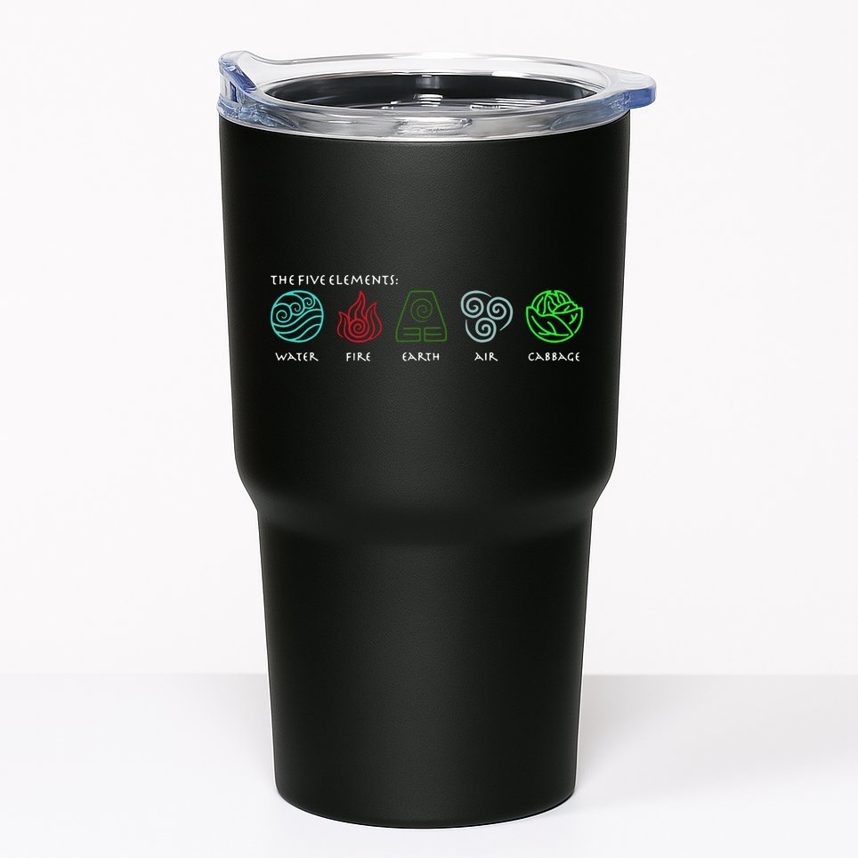 The Five Elements Avatar Tumbler
