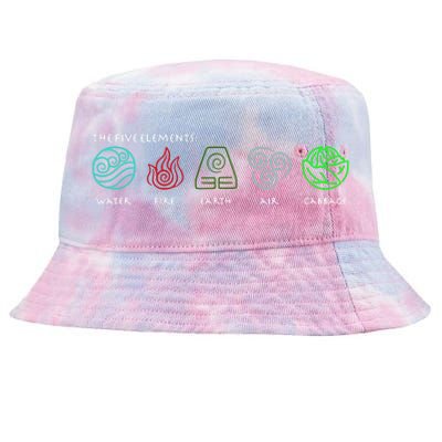 The Five Elements Avatar Tie-Dyed Bucket Hat