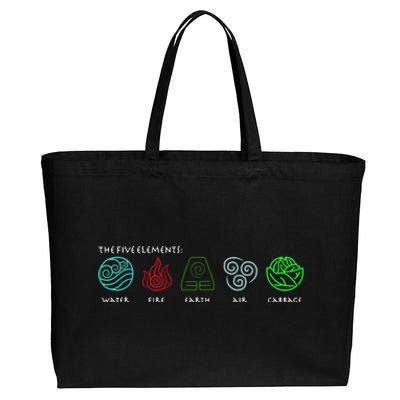 The Five Elements Avatar Cotton Canvas Jumbo Tote