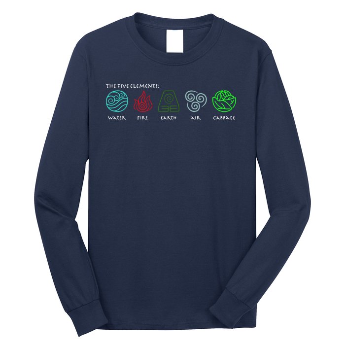 The Five Elements Avatar Long Sleeve Shirt