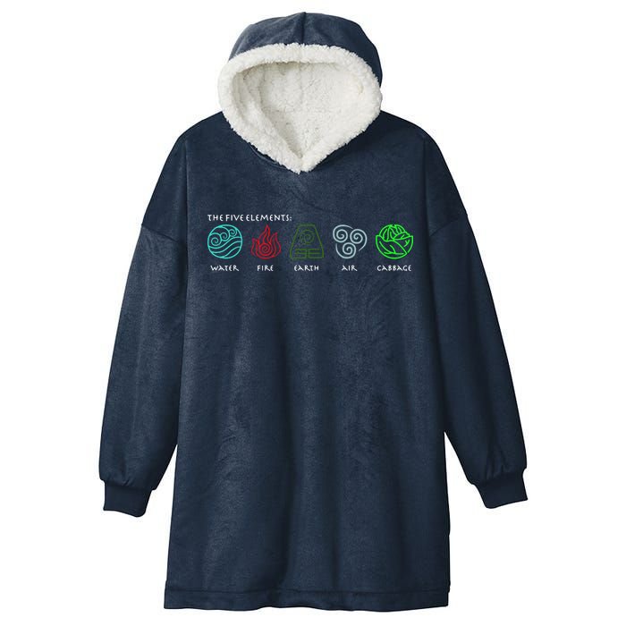 The Five Elements Avatar Hooded Wearable Blanket