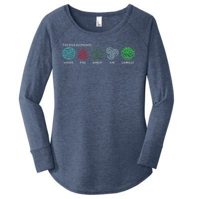 The Five Elements Avatar Women's Perfect Tri Tunic Long Sleeve Shirt