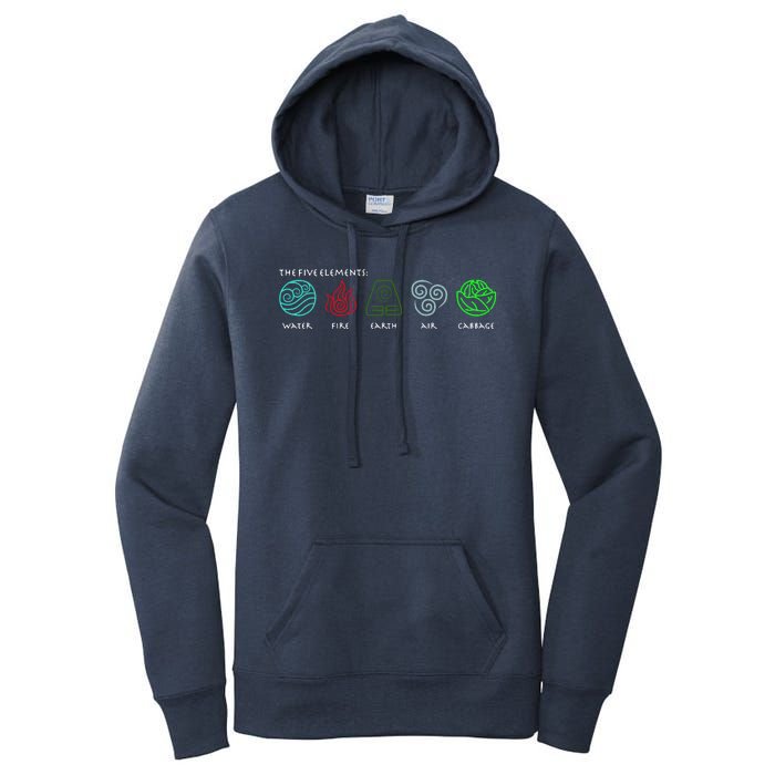 The Five Elements Avatar Women's Pullover Hoodie