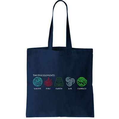 The Five Elements Avatar Tote Bag