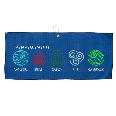 The Five Elements Avatar Large Microfiber Waffle Golf Towel