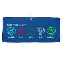 The Five Elements Avatar Large Microfiber Waffle Golf Towel