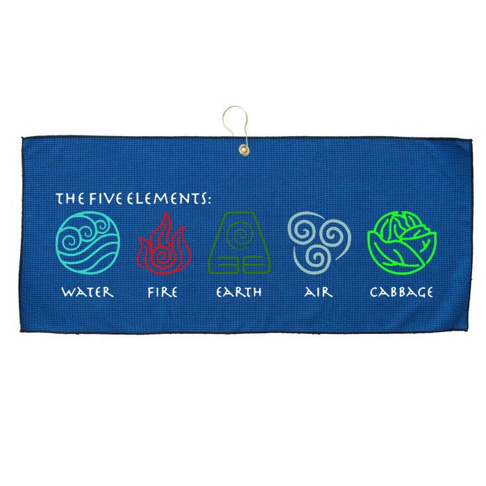 The Five Elements Avatar Large Microfiber Waffle Golf Towel