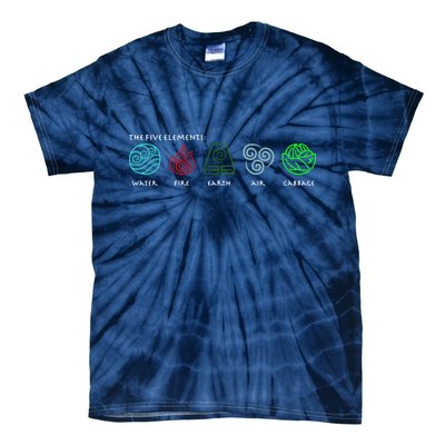 The Five Elements Avatar Tie-Dye T-Shirt