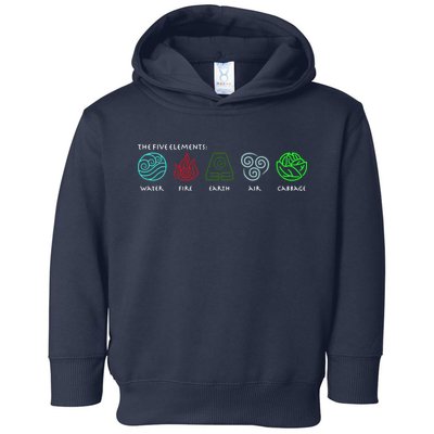 The Five Elements Avatar Toddler Hoodie
