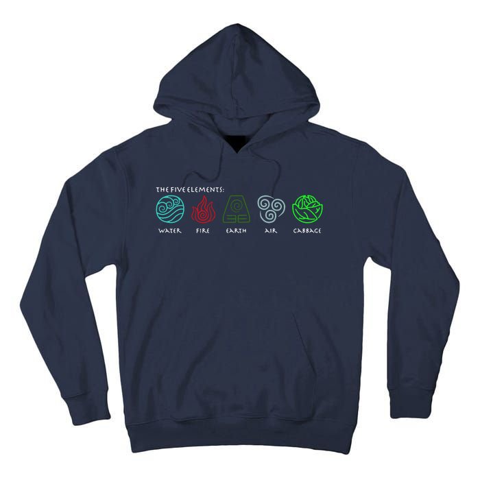 The Five Elements Avatar Tall Hoodie