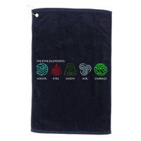 The Five Elements Avatar Golf Towel