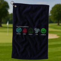 The Five Elements Avatar Golf Towel