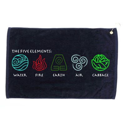 The Five Elements Avatar Grommeted Golf Towel