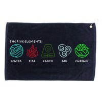The Five Elements Avatar Grommeted Golf Towel
