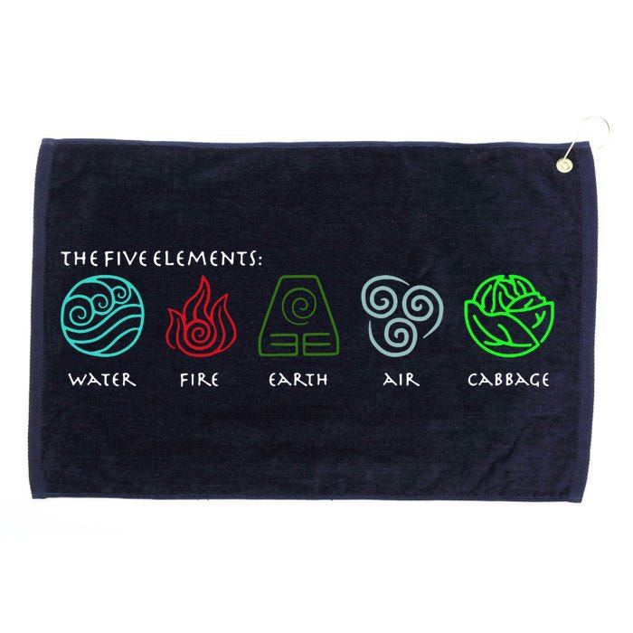 The Five Elements Avatar Grommeted Golf Towel