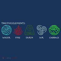 The Five Elements Avatar Zip Tote Bag
