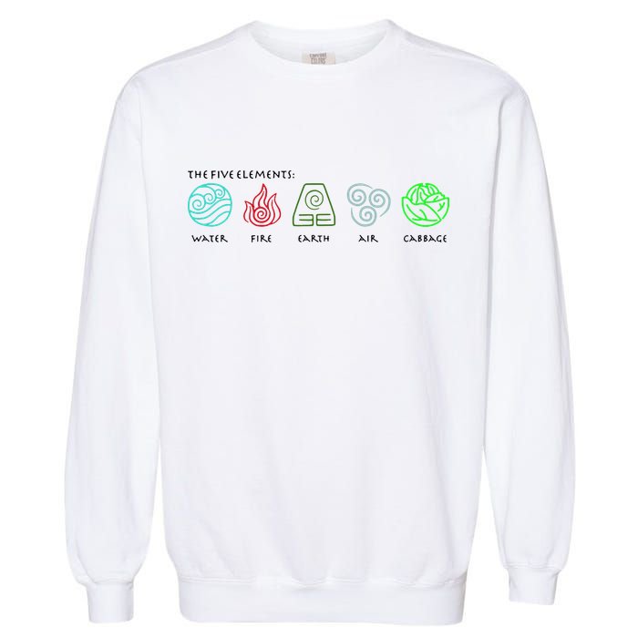 The Five Elements Avatar Garment-Dyed Sweatshirt