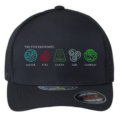 The Five Elements Flexfit Unipanel Trucker Cap