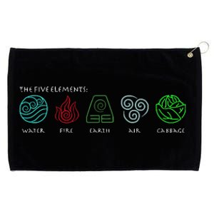 The Five Elements Grommeted Golf Towel