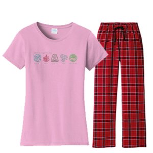 The Five Elements Women's Flannel Pajama Set