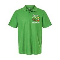 Tacos For Everyone Christmas Taco Funny Xmas Santa Family Softstyle Adult Sport Polo