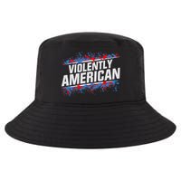 The Fat Electrician Violently American Cool Comfort Performance Bucket Hat