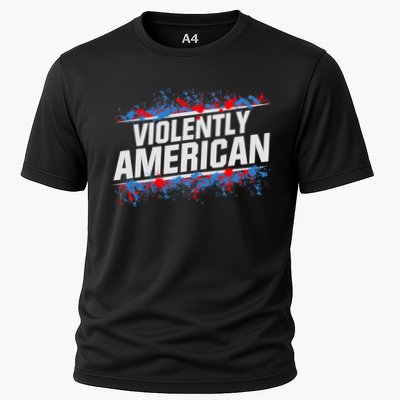 The Fat Electrician Violently American Performance Shirt