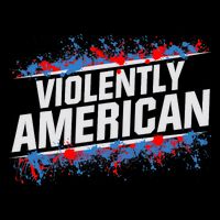 The Fat Electrician Violently American Cooling Performance Crew T-Shirt