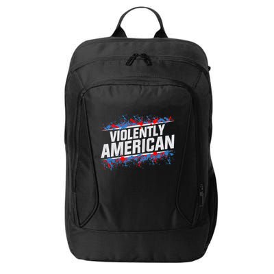 The Fat Electrician Violently American City Backpack