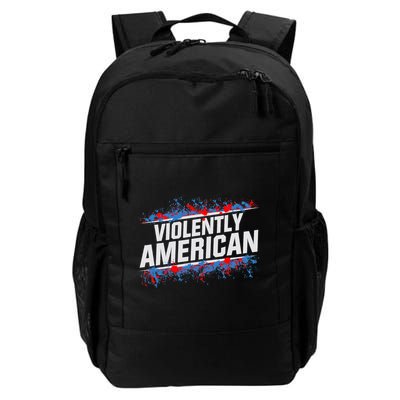 The Fat Electrician Violently American Backpack