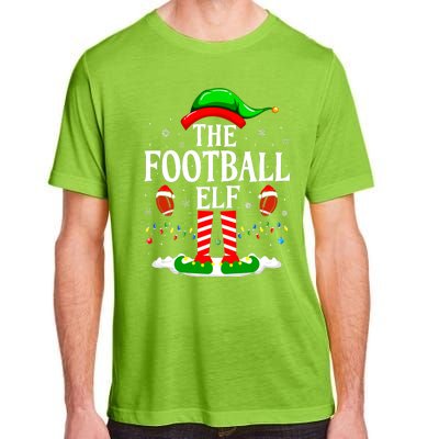 The Football Elf Xmas American Football Christmas Adult ChromaSoft Performance T-Shirt