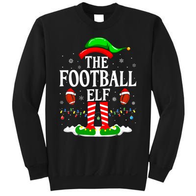 The Football Elf Xmas American Football Christmas Sweatshirt