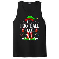 The Football Elf Xmas American Football Christmas PosiCharge Competitor Tank