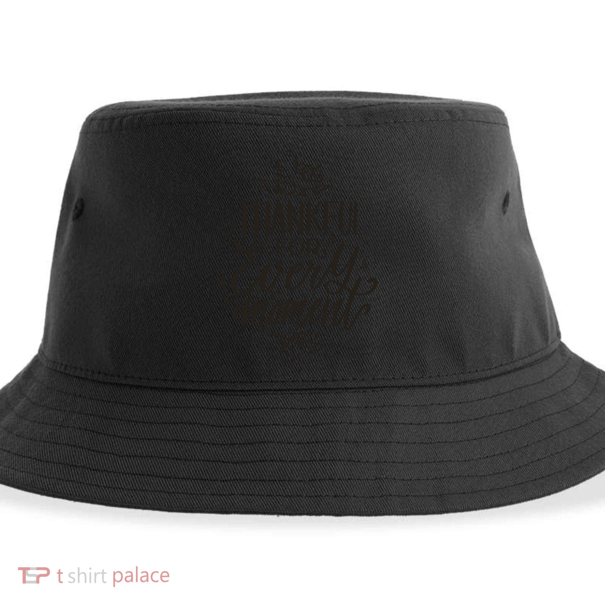 Thankful For Every Moment Sustainable Bucket Hat