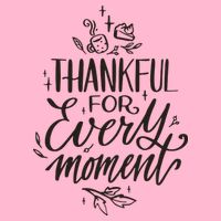 Thankful For Every Moment Doggie Tank