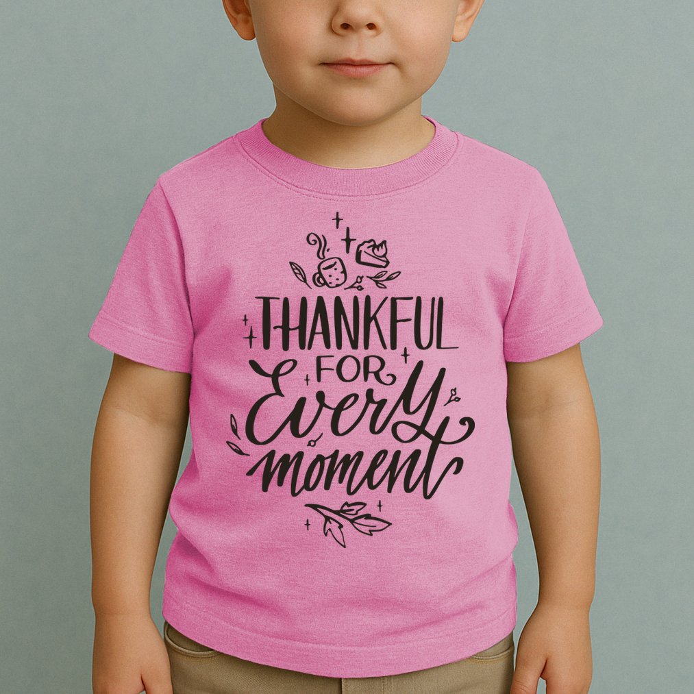 Thankful For Every Moment Toddler T-Shirt