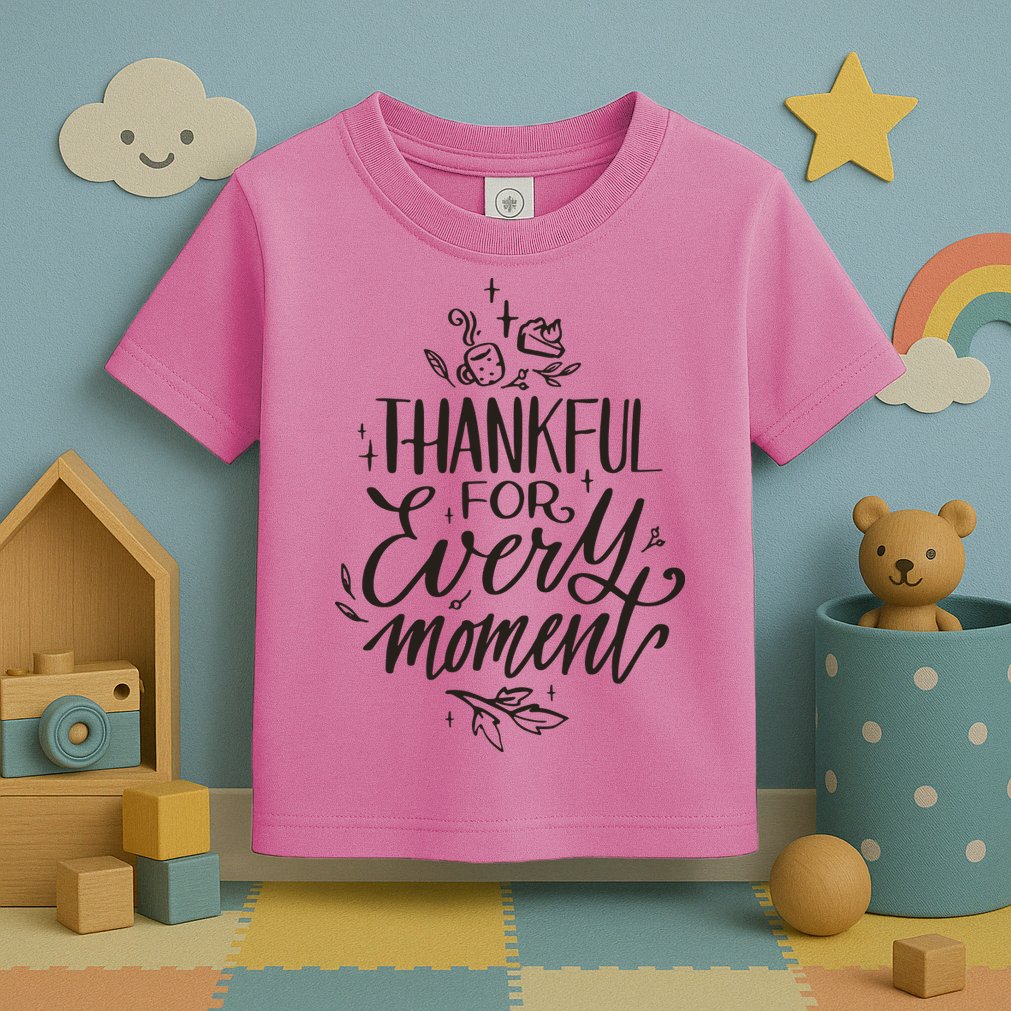 Thankful For Every Moment Toddler T-Shirt