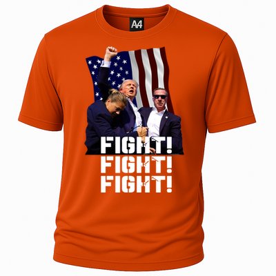 Trump Fight Fight Fight Gift Cooling Performance Crew T-Shirt