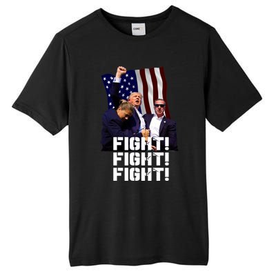 Trump Fight Fight Fight Gift Tall Fusion ChromaSoft Performance T-Shirt